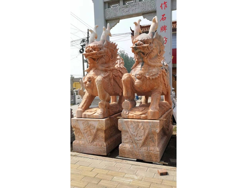 動物雕塑20